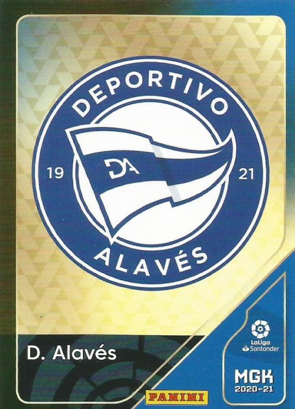 #1 Escudo - Deportivo Alaves, 2020-21 Panini Megacracks LaLiga Santander Online Hot Sale