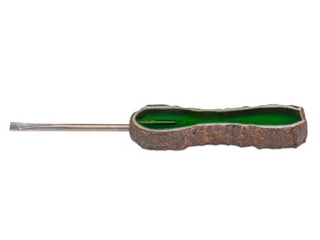 Green-T Stone Series Dabber Glass Handle with Titanium Sale