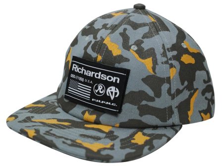 Richardson Camo Cap (Blue-Grey) Online now