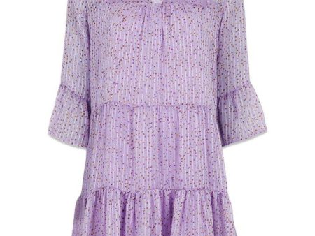 Gunvor Sparkle Dress - Light Lavender Online Sale