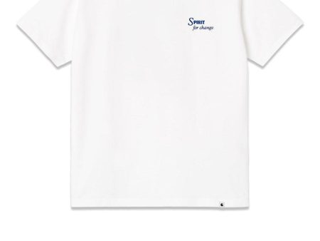 W  S S Spirit T-Shirt - White Online Sale