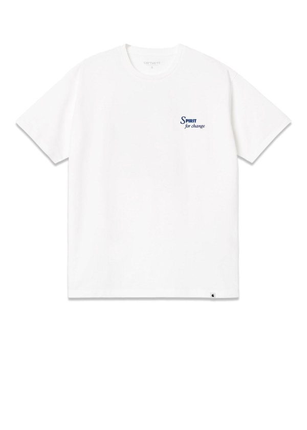 W  S S Spirit T-Shirt - White Online Sale