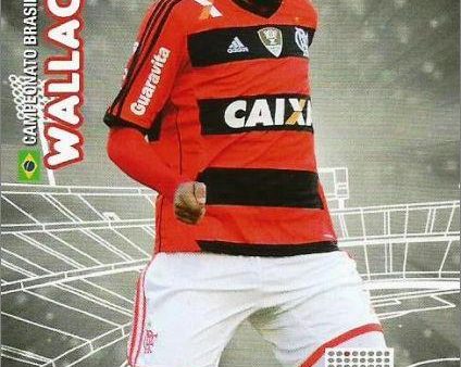 #110 Wallace - CR Flamengo, 2014 Panini Campeonato Brasileiro Adrenalyn XL Fashion