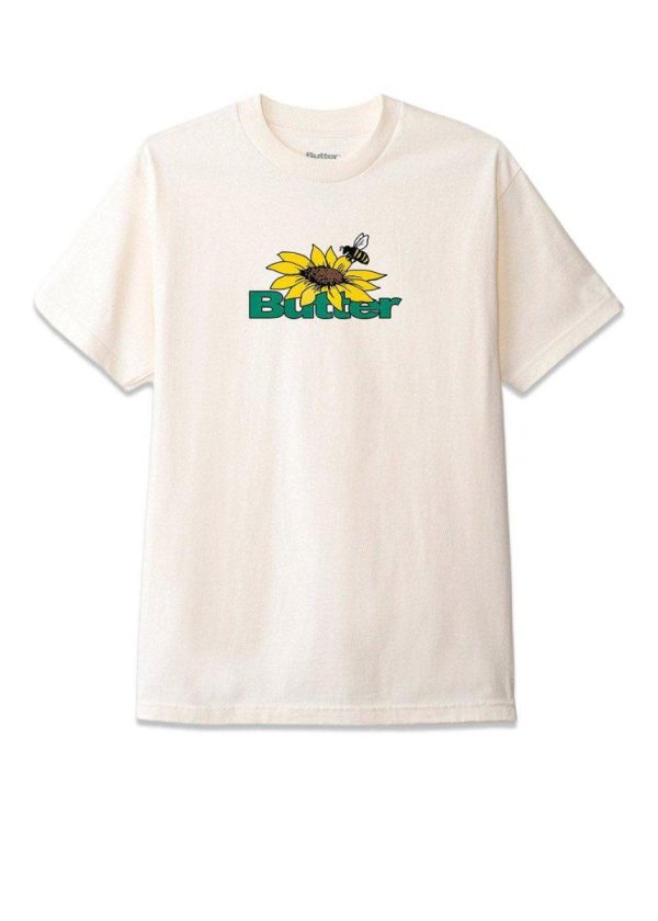 Sunflower Logo Tee - Cream For Sale