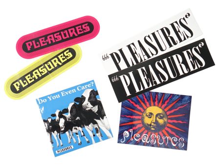 Pleasures Summer 2019 Sticker Pack (6 Stickers) Supply