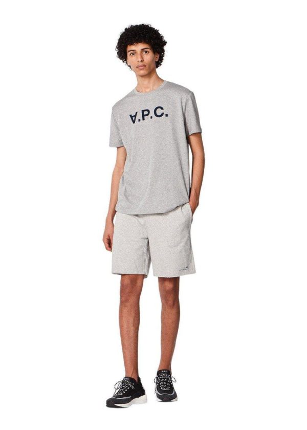 t-shirt vpc color h - Plb Gris Clair Chine Discount