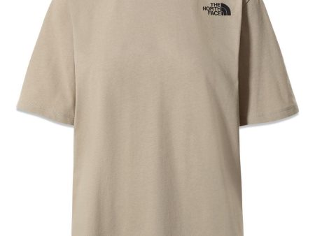 W Relaxed Redbox Tee - Flax Gardenia White For Cheap