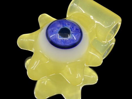 Lindemann Glass Eyeball Pendant Online now