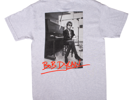 Pleasures Bob Dylan Heaven s Door Short Sleeve Shirt (Ash Grey) Online