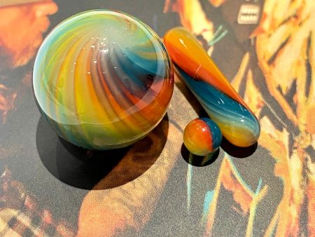 R3G15 Tie Dye Terp Slurper Set For Cheap