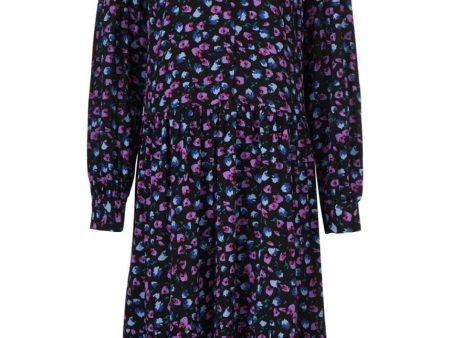 Genia print dress - Tulip Blossom Supply