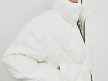 Summit Jacket Ivory Discount