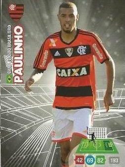 #117 Paulinho - CR Flamengo, 2014 Panini Campeonato Brasileiro Adrenalyn XL Sale