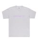 W  S S Script T-Shirt - Ash Heather   Soft Lavender Online Sale