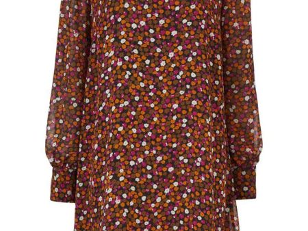 Gryffin print dress - Fall Flower on Sale