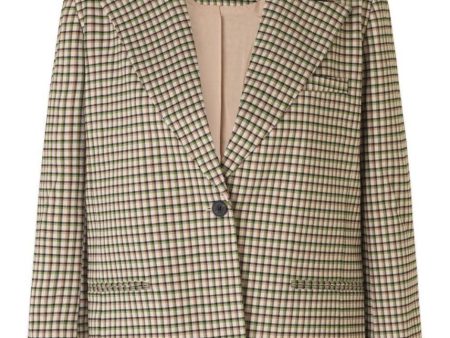 OsvaldMD blazer - Forest Check Hot on Sale