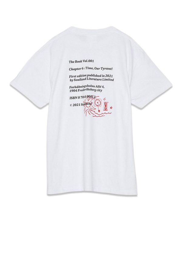 Time T-shirt - White For Sale