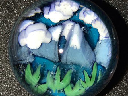 Shurlok Holm Marble Set (11 Custom Murrine Scene Marbles) Shurlokholm Sale