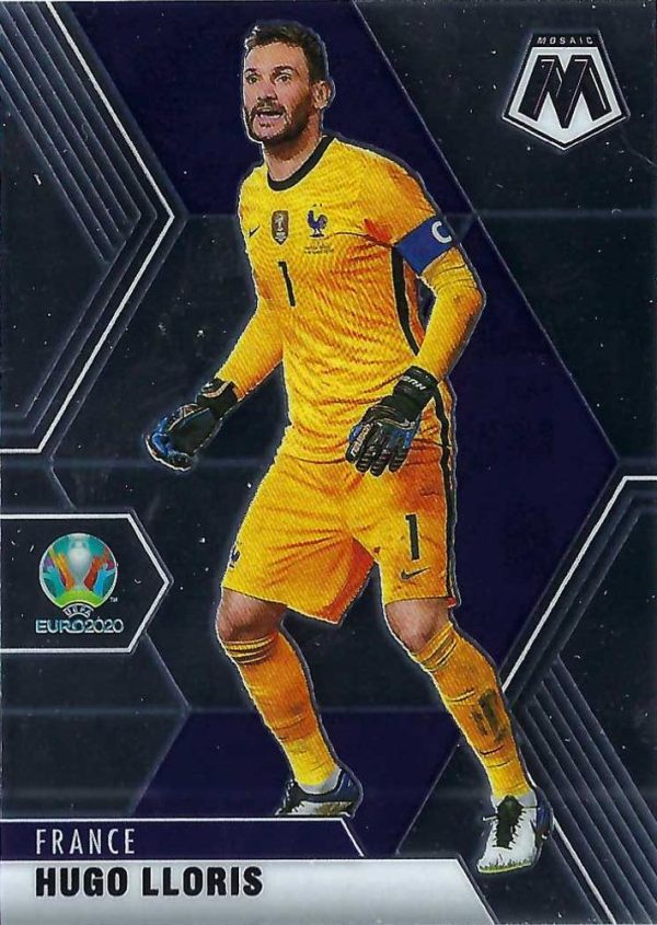 #114 Hugo Lloris - France, 2021 Panini Mosaic UEFA EURO Online