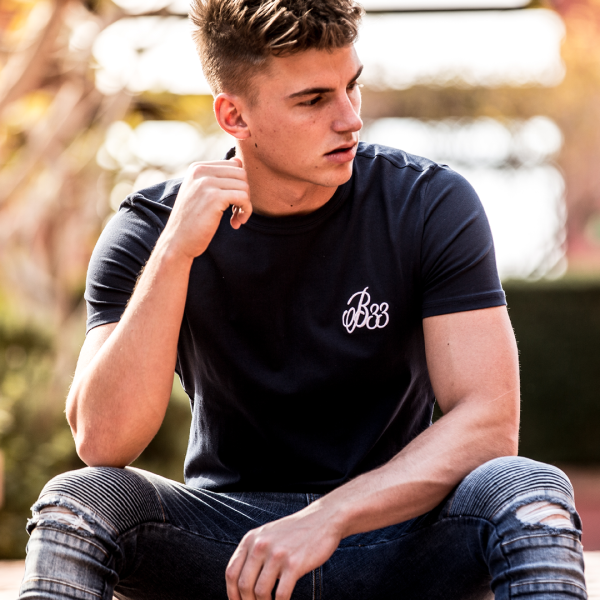 Signature Tee - Midnight Navy For Cheap