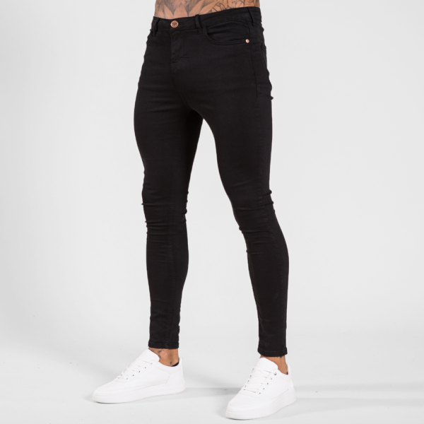 Luca Skinny Stretch Jeans - Signature Jet Black Cheap