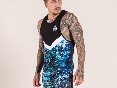 Galen Racer Vest - Tropical Online Hot Sale