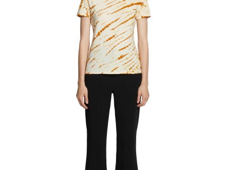 Tie Dye T-shirt - Vanilla Ochre Cheap