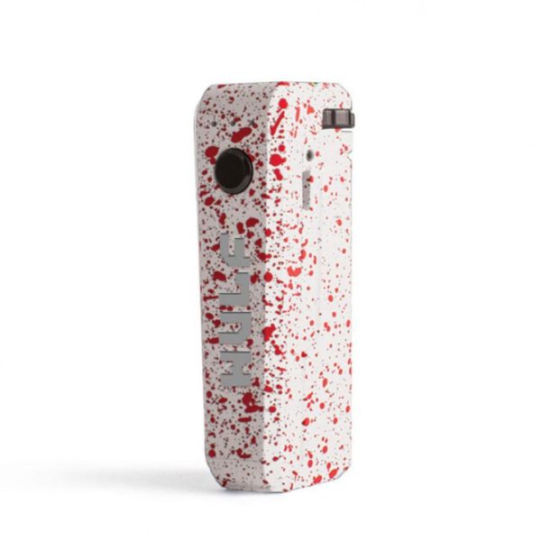 Wulf UNI Adjustable Cartridge Vaporizer Pen (White Red Splatter) Online Sale