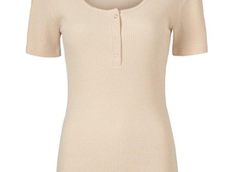 Orson t-shirt - Light Sand For Cheap