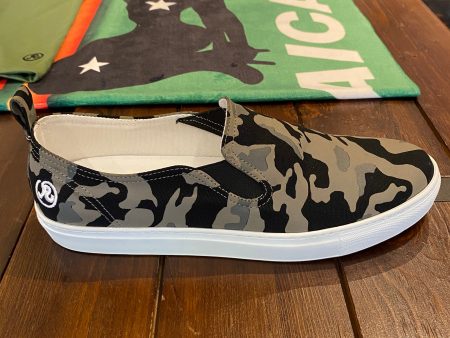 Richardson Slip-ons (Black with Black Print) Online Sale