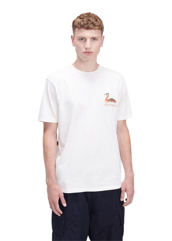 T-Shirts Short Sleeve - Cream White For Discount