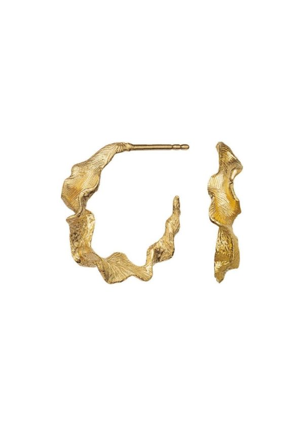 Nino Earrings - Sterling Silver (925) Gold Pla on Sale