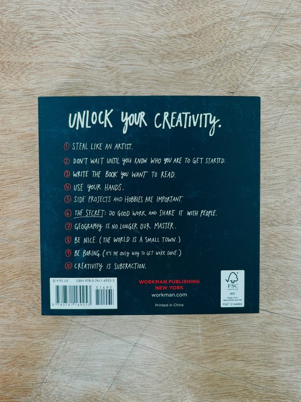 Steal Like an Artist by Austin Kleon Online Hot Sale