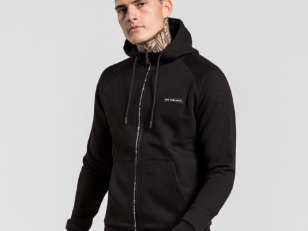 Lomas Hoodie - Black For Cheap