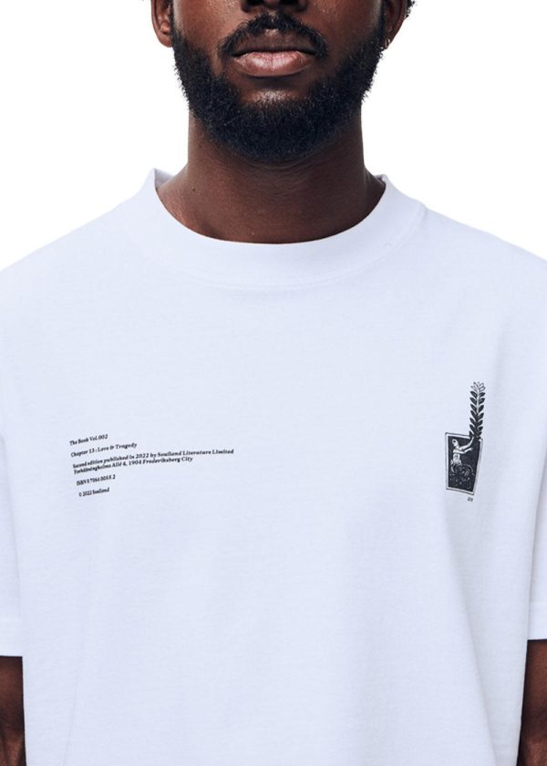 The Book Vol 2 T-shirt - White Hot on Sale