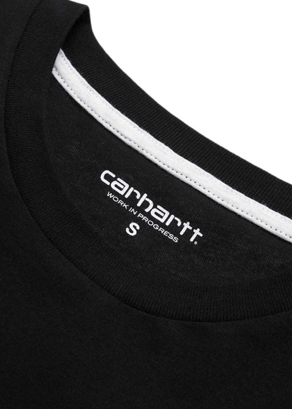 W  S S Carrie Pocket T-Shirt - Black Supply