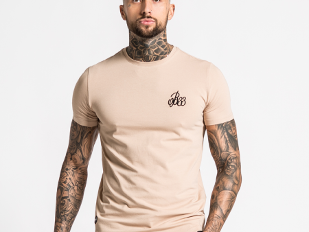 Signature Tee - Sand For Discount