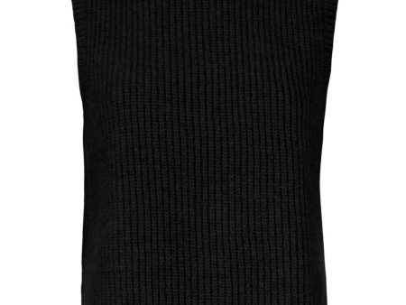 Gunhilda vest - Black Online Sale