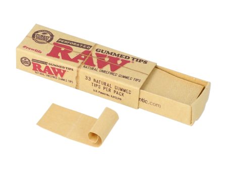 Raw Papers Perforated Gummed Tips Online Hot Sale