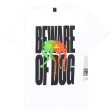 Beware of Dog Tee (White) Discount