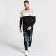 Alta Long Sleeve Tee - Black White Stone For Discount