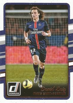 2016-17 Donruss  #126 - David Luiz - Paris Saint-Germain Cheap