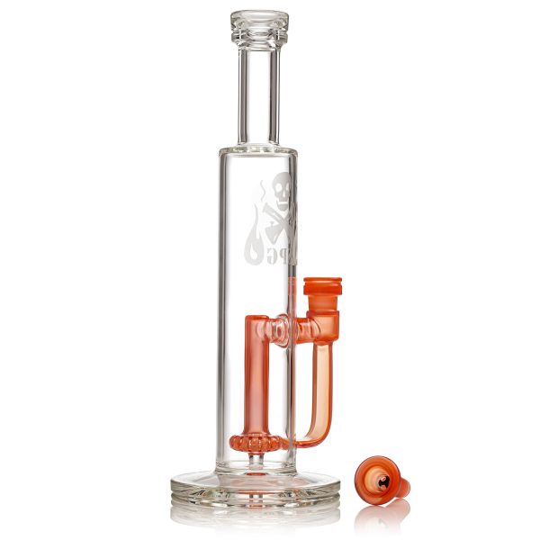 SPG Straight Tube Fixed Circ with Colored Accents (Orange) Online now