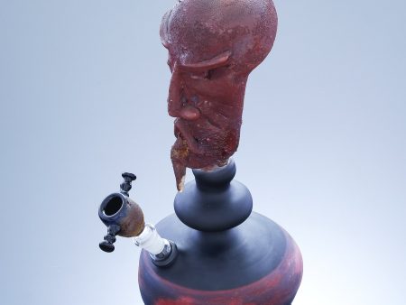 Sculpted Head Water Pipe from 2008 Hot on Sale