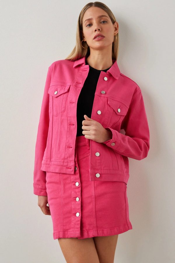 Mulholland Jacket Hibiscus Online Sale