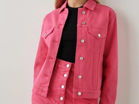 Mulholland Jacket Hibiscus Online Sale