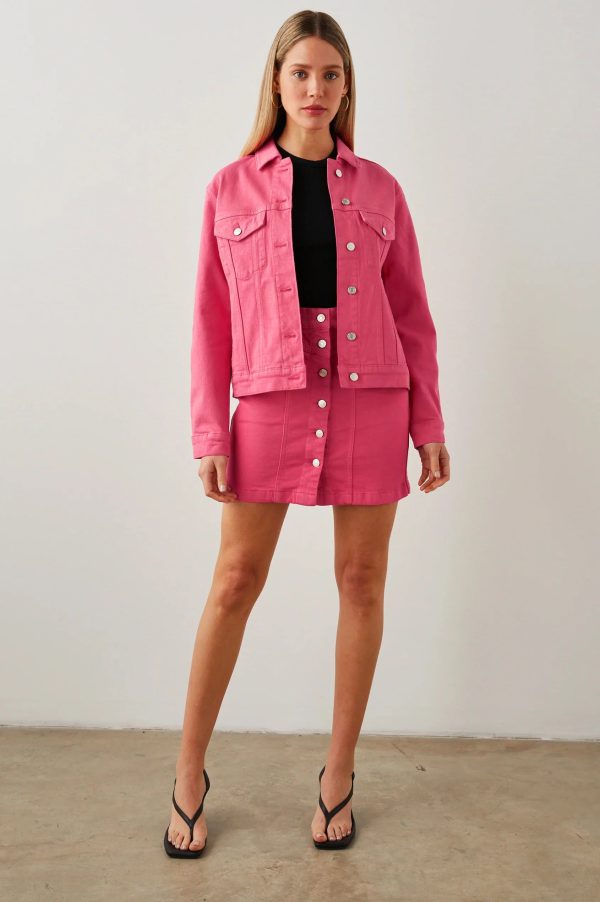 Mulholland Jacket Hibiscus Online Sale